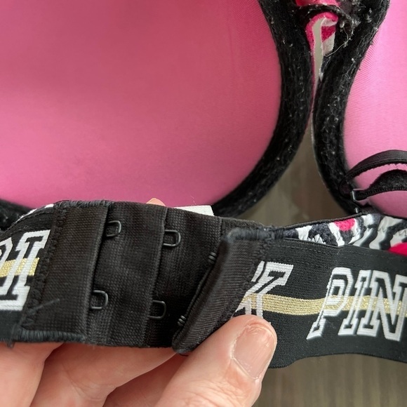 Pink Victoria’s Secret Wear Everywhere Push Up Bra size: 32C - Picture 4 of 12